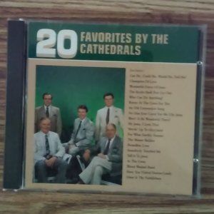 CD 20 Favorites The Cathedrals In Case 1995 Perfect Condition Collectable